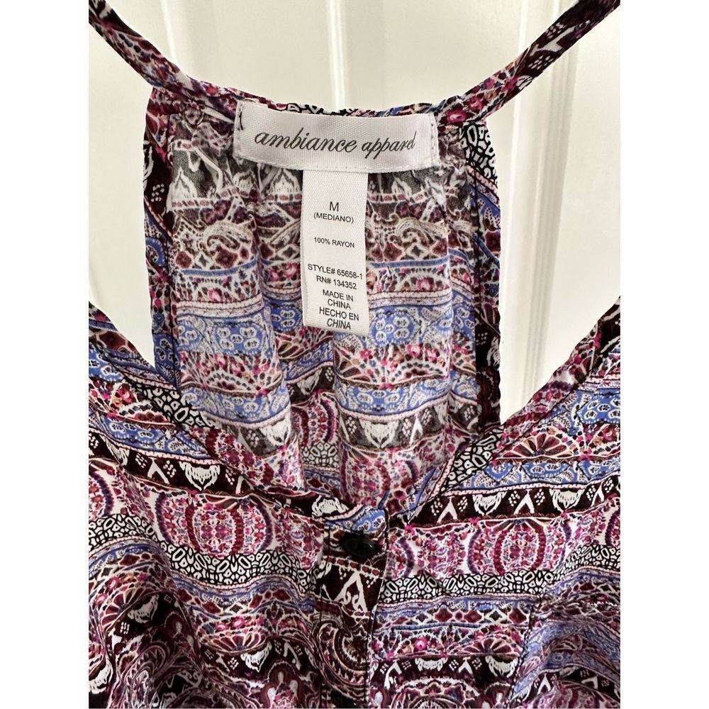 Boho crop tank top - Picture 3 of 3